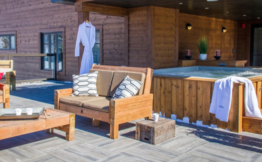 Spa and sauna at Viking Resort