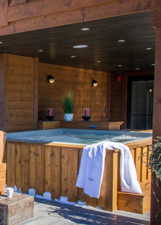Spa and sauna at Viking Resort